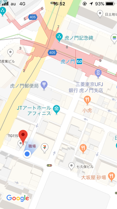 虎ノ門店 地図